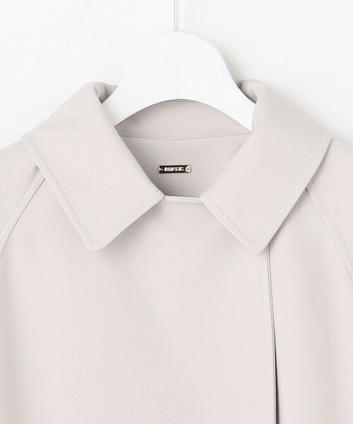 S size ONWARD(小さいサイズ) / エスサイズオンワード トレンチコート | 【2WAY】エレカジストレッチミドルトレンチ コート | 詳細10