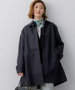 S size ONWARD(小さいサイズ) / エスサイズオンワード ステンカラーコート | エアータンブラー TCギャバジン ステンカラー コート