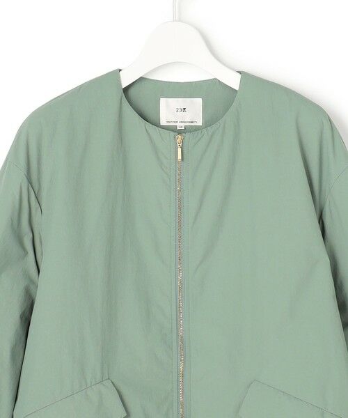 S size ONWARD(小さいサイズ) / エスサイズオンワード ダウンジャケット・ベスト | ライトパディング ノーカラー アウター | 詳細10