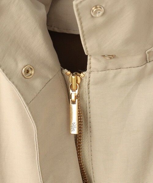 S size ONWARD(小さいサイズ) / エスサイズオンワード ブルゾン | コットンナイロンタッサー ブルゾン | 詳細8