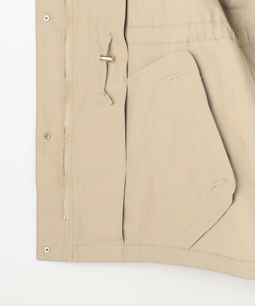 S size ONWARD(小さいサイズ) / エスサイズオンワード ブルゾン | コットンナイロンタッサー ブルゾン | 詳細11