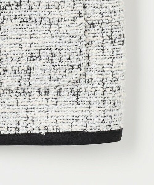 S size ONWARD(小さいサイズ) / エスサイズオンワード ノーカラージャケット | ネップツイード ジャケット | 詳細10