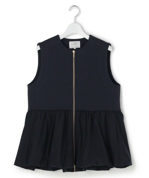 S size ONWARD(小さいサイズ) / エスサイズオンワード その他アウター | コットンダンボール ペプラム ジレ アウター | 詳細9