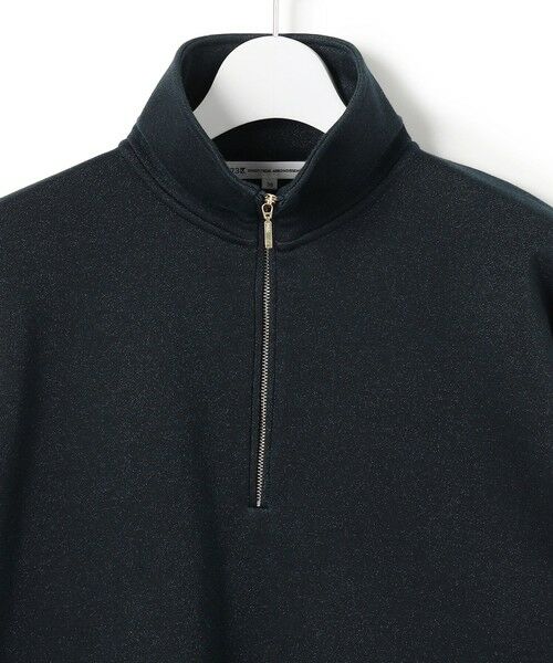 S size ONWARD(小さいサイズ) / エスサイズオンワード スウェット | 【Oggi掲載】シャイニーコットンテリー ハーフジップ スウェット | 詳細13
