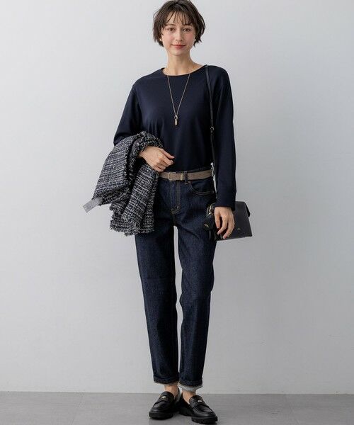 S size ONWARD(小さいサイズ) / エスサイズオンワード シャツ・ブラウス | バックボタン TEEブラウス | 詳細14