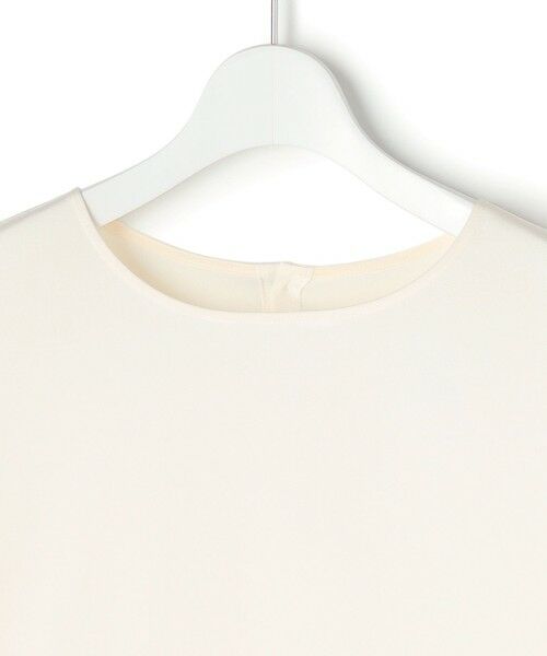 S size ONWARD(小さいサイズ) / エスサイズオンワード シャツ・ブラウス | カフスボタン サテンTEEブラウス | 詳細7