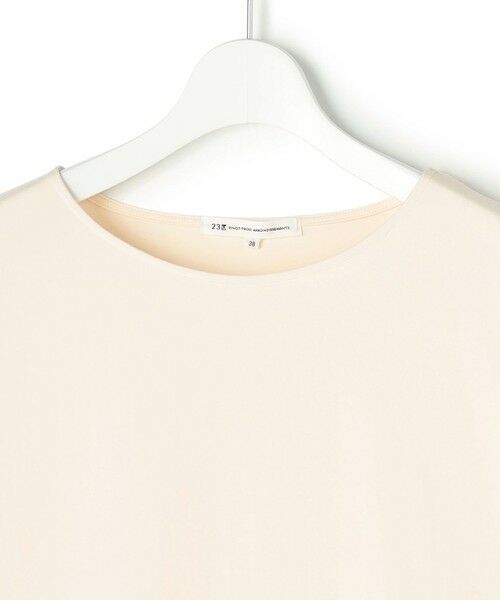 S size ONWARD(小さいサイズ) / エスサイズオンワード カットソー | ナチュラルコットンベア シアードッキング カットソー | 詳細18