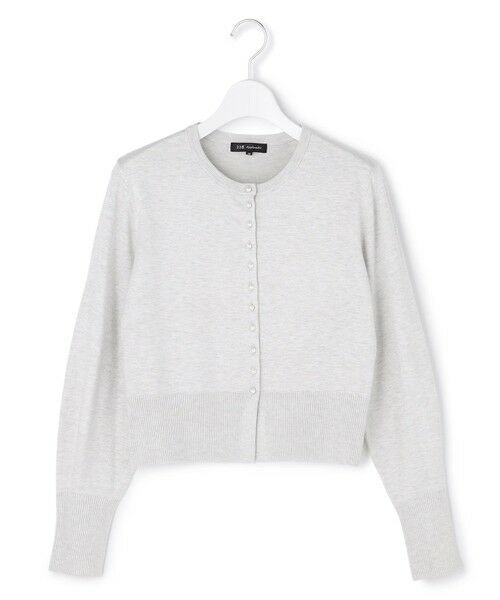 S size ONWARD(小さいサイズ) / エスサイズオンワード カーディガン・ボレロ | 【APPLAUDIR】コンパクト ラメカーディガン | 詳細15