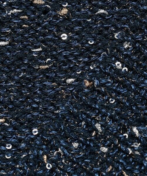 S size ONWARD(小さいサイズ) / エスサイズオンワード ニット・セーター | 【1枚で華やぐ】ラメノットスパングル ニット | 詳細7