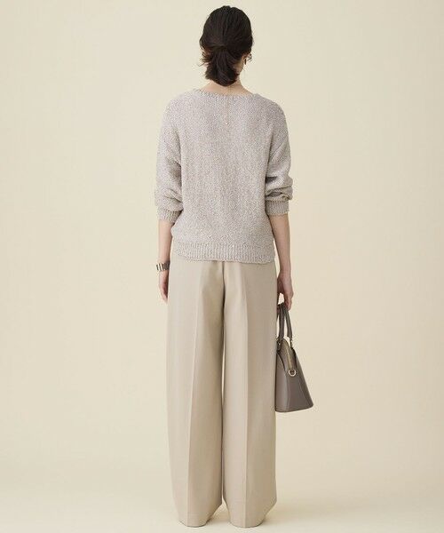 S size ONWARD(小さいサイズ) / エスサイズオンワード ニット・セーター | ラメノットスパングル ニット | 詳細3