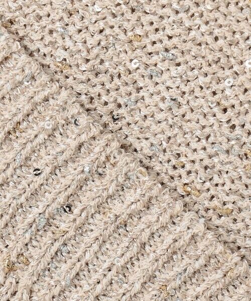 S size ONWARD(小さいサイズ) / エスサイズオンワード ニット・セーター | ラメノットスパングル ニット | 詳細9