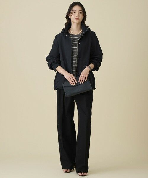 S size ONWARD(小さいサイズ) / エスサイズオンワード ニット・セーター | コットンポリミドルゲージボーダー ニット | 詳細10