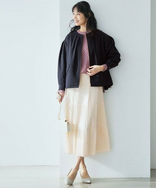 S size ONWARD(小さいサイズ) / エスサイズオンワード ニット・セーター | ケーブル ニット プルオーバー | 詳細2