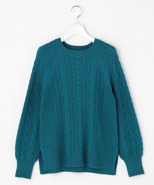 S size ONWARD(小さいサイズ) / エスサイズオンワード ニット・セーター | ケーブル ニット プルオーバー | 詳細8