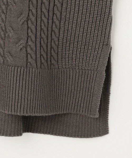 S size ONWARD(小さいサイズ) / エスサイズオンワード ニット・セーター | ケーブル ニット プルオーバー | 詳細12