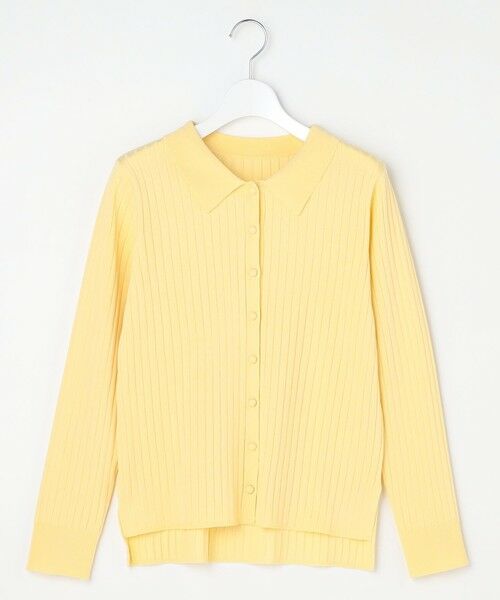 S size ONWARD(小さいサイズ) / エスサイズオンワード ニット・セーター | ポロカラーリブ ニット | 詳細13