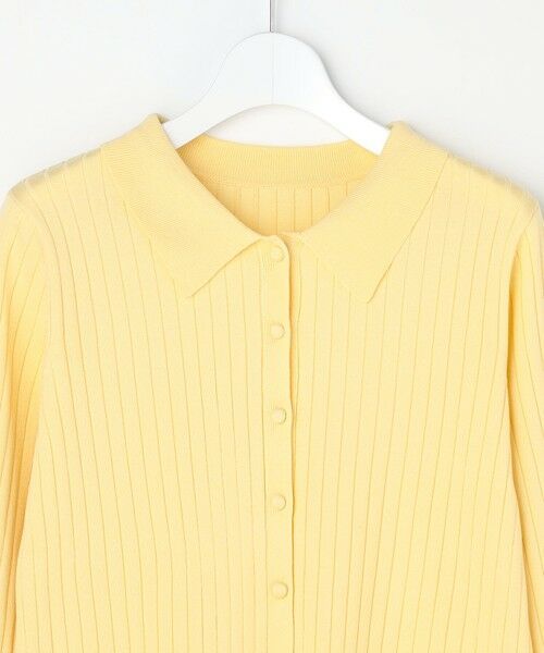 S size ONWARD(小さいサイズ) / エスサイズオンワード ニット・セーター | ポロカラーリブ ニット | 詳細15