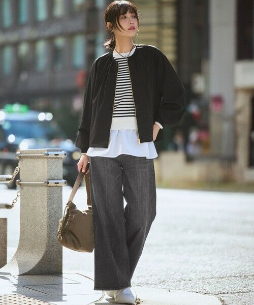 S size ONWARD(小さいサイズ) / エスサイズオンワード ニット・セーター | 【Oggi掲載】コットンギマ クルーネック ニット | 詳細15