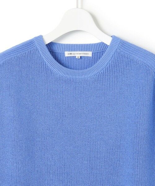 S size ONWARD(小さいサイズ) / エスサイズオンワード ベスト | コットンギマ ニットベスト | 詳細9