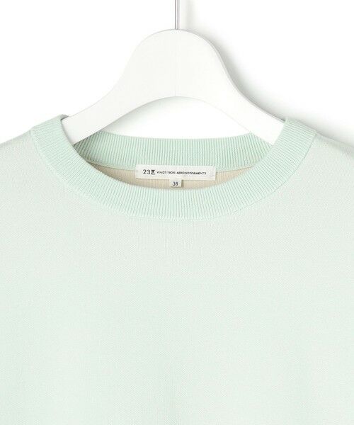 S size ONWARD(小さいサイズ) / エスサイズオンワード ニット・セーター | バイカラーダブルフェイス ニット | 詳細11