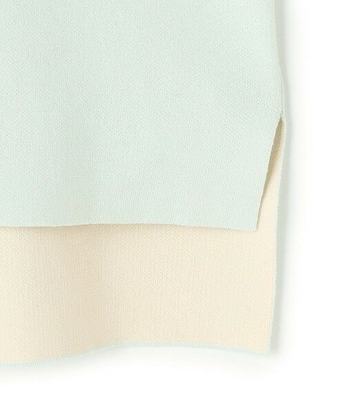 S size ONWARD(小さいサイズ) / エスサイズオンワード ニット・セーター | バイカラーダブルフェイス ニット | 詳細13