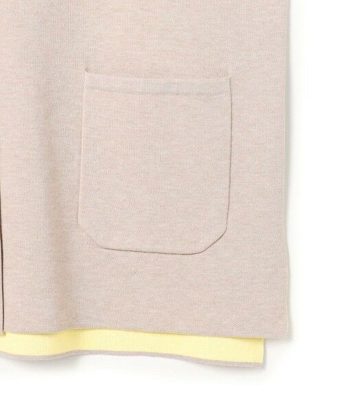 S size ONWARD(小さいサイズ) / エスサイズオンワード カーディガン・ボレロ | バイカラーダブルフェイス ニット カーディガン | 詳細9