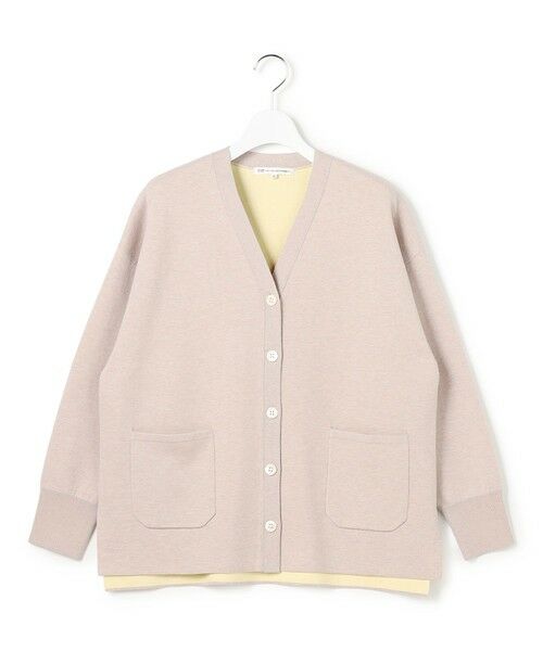 S size ONWARD(小さいサイズ) / エスサイズオンワード カーディガン・ボレロ | バイカラーダブルフェイス ニット カーディガン | 詳細5