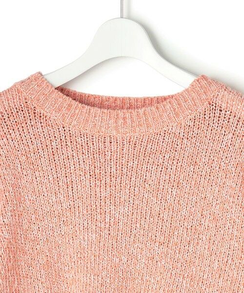 S size ONWARD(小さいサイズ) / エスサイズオンワード ニット・セーター | コットンコードミックス クロップド ニット | 詳細7