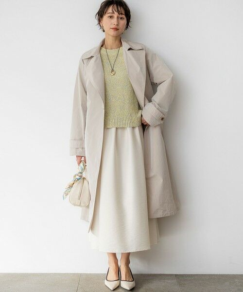 S size ONWARD(小さいサイズ) / エスサイズオンワード ニット・セーター | コットンコードミックス クロップド ニット | 詳細15