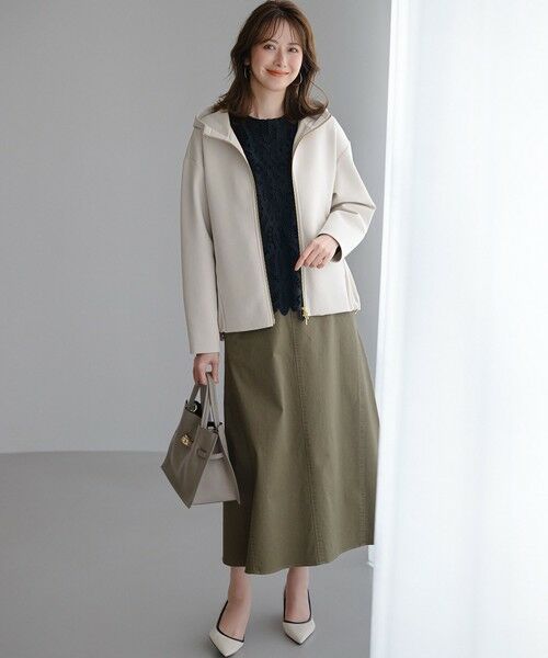 S size ONWARD(小さいサイズ) / エスサイズオンワード ベスト | エンブロイダリーレース ニットベスト | 詳細20