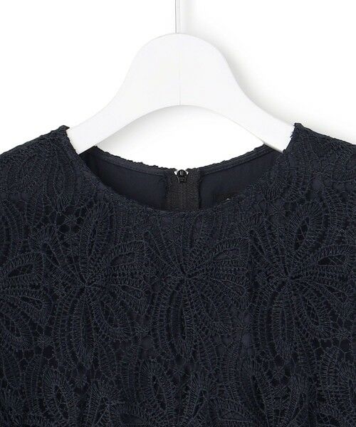 S size ONWARD(小さいサイズ) / エスサイズオンワード ドレス | 【APPLAUDIR】Brocheリボンブーケレース ドレス | 詳細7