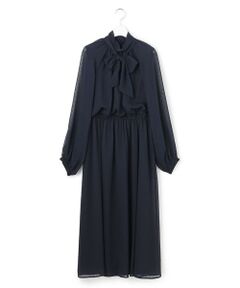 S size ONWARD(小さいサイズ) / エスサイズオンワード ドレス | 【APPLAUDIR】ドットクレープシフォン ドレス