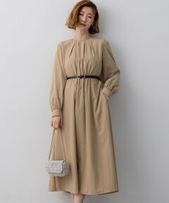 S size ONWARD(小さいサイズ) / エスサイズオンワード ロング・マキシ丈ワンピース | ヴィンテージライトタフタ ワンピース