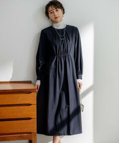 S size ONWARD(小さいサイズ) / エスサイズオンワード ロング・マキシ丈ワンピース | ヴィンテージライトタフタ ワンピース