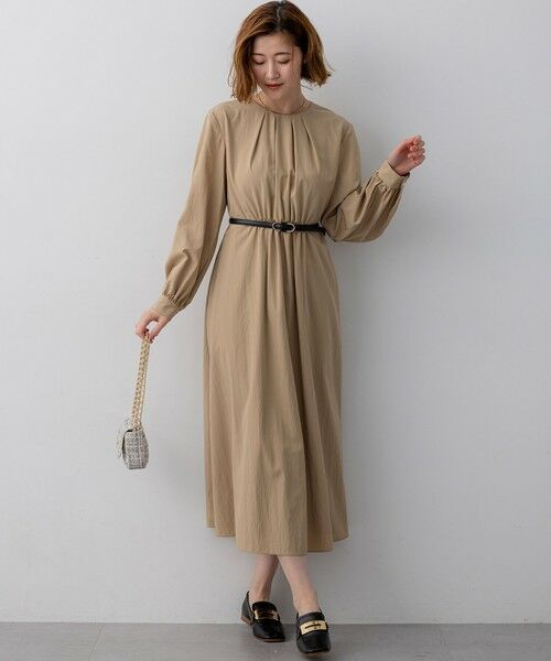 S size ONWARD(小さいサイズ) / エスサイズオンワード ロング・マキシ丈ワンピース | ヴィンテージライトタフタ ワンピース | 詳細2