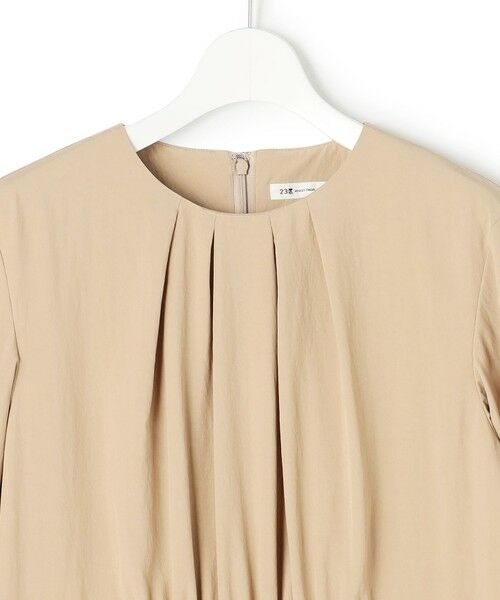 S size ONWARD(小さいサイズ) / エスサイズオンワード ロング・マキシ丈ワンピース | ヴィンテージライトタフタ ワンピース | 詳細6