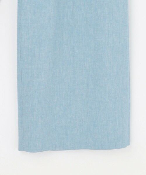 S size ONWARD(小さいサイズ) / エスサイズオンワード その他パンツ | 【セットアップ対応・楽チンキレイ見え】ソフトリネンダンガリーワイド パンツ | 詳細16