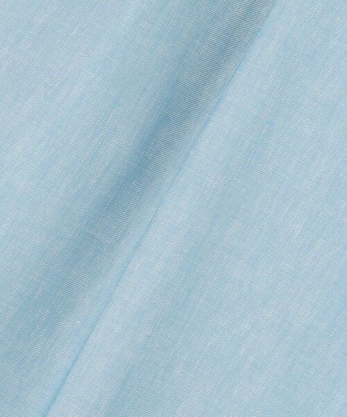 S size ONWARD(小さいサイズ) / エスサイズオンワード その他パンツ | 【セットアップ対応・楽チンキレイ見え】ソフトリネンダンガリーワイド パンツ | 詳細19