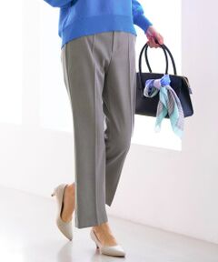 S size ONWARD(小さいサイズ) / エスサイズオンワード その他パンツ | 褒めらレディストレッチ セミフレア テーパードパンツ