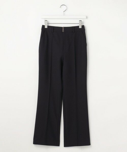 S size ONWARD(小さいサイズ) / エスサイズオンワード その他パンツ | 褒めらレディストレッチ セミフレア テーパードパンツ | 詳細3