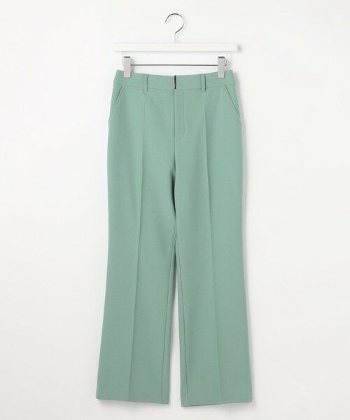 S size ONWARD(小さいサイズ) / エスサイズオンワード その他パンツ | 褒めらレディストレッチ セミフレア テーパードパンツ | 詳細20