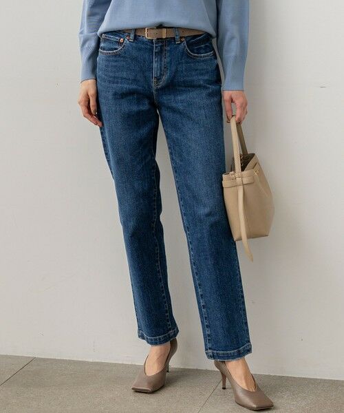 S size ONWARD(小さいサイズ) / エスサイズオンワード その他パンツ | 23区DENIM ストレートフィット デニムパンツ（ウォッシュドブルー系）