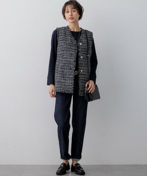 S size ONWARD(小さいサイズ) / エスサイズオンワード その他パンツ | 23区DENIM ストレートフィット デニムパンツ | 詳細12