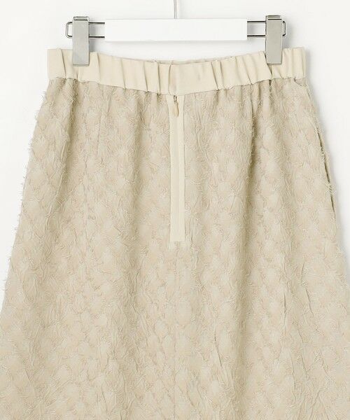 S size ONWARD(小さいサイズ) / エスサイズオンワード ミニ・ひざ丈スカート | 【セットアップ対応】ワッシャーカットジャカード スカート | 詳細9
