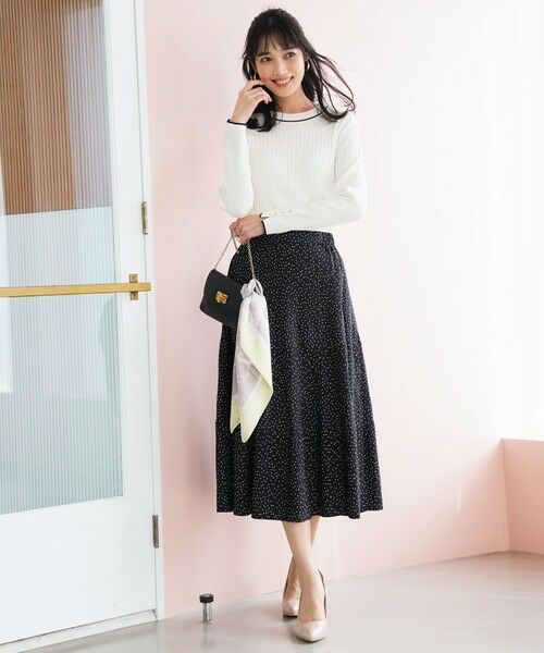 S size ONWARD(小さいサイズ) / エスサイズオンワード ロング・マキシ丈スカート | プリーツ切替 スカート | 詳細15