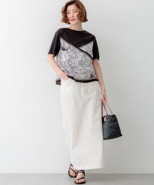 S size ONWARD(小さいサイズ) / エスサイズオンワード デニムスカート | 23区DENIM Iライン デニムスカート | 詳細7