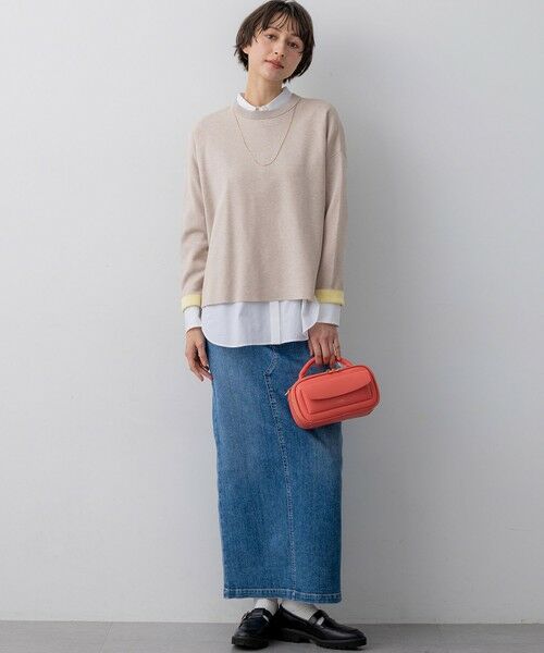 S size ONWARD(小さいサイズ) / エスサイズオンワード デニムスカート | 23区DENIM Iライン デニムスカート | 詳細19