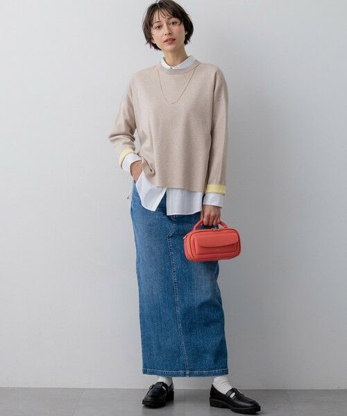 S size ONWARD(小さいサイズ) / エスサイズオンワード デニムスカート | 23区DENIM Iライン デニムスカート | 詳細20