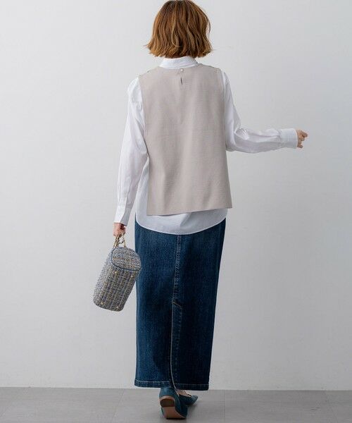 S size ONWARD(小さいサイズ) / エスサイズオンワード デニムスカート | 23区DENIM Iライン デニムスカート | 詳細17