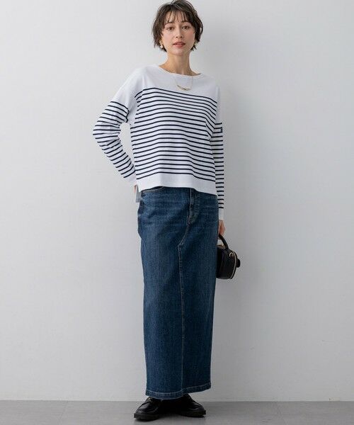 S size ONWARD(小さいサイズ) / エスサイズオンワード デニムスカート | 23区DENIM Iライン デニムスカート | 詳細15